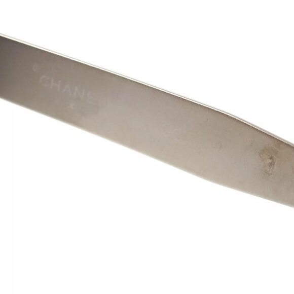 Chanel Round Sunglasses Eyewear Black Small Good - Picture 7 of 7